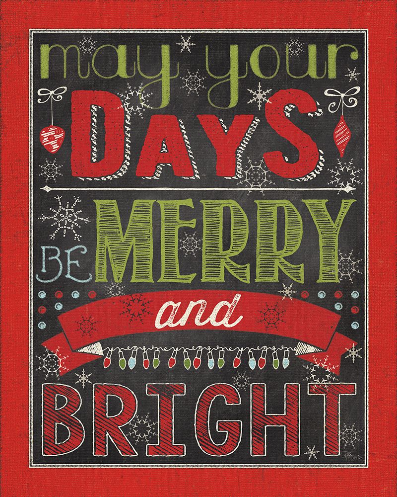 Holiday Talk Color II art print by Pela Studio for $57.95 CAD
