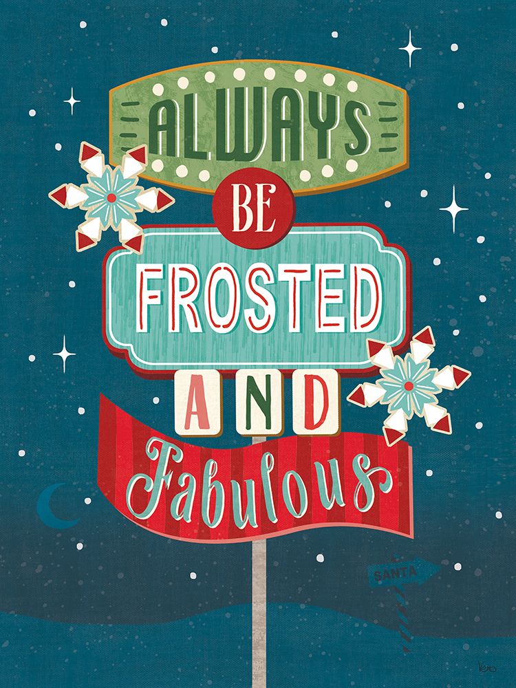 Frosted and Fabulous IV art print by Veronique Charron for $57.95 CAD