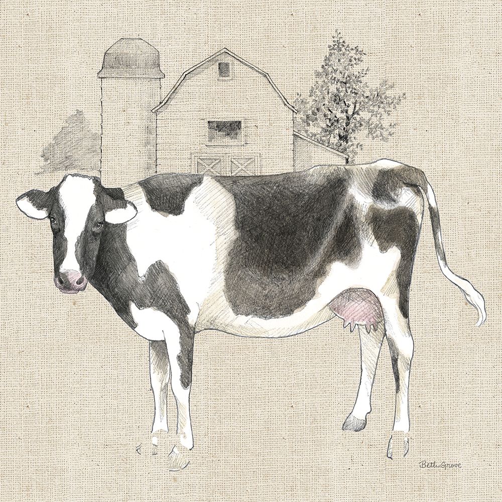 Farm To Table IV on Burlap art print by Beth Grove for $57.95 CAD