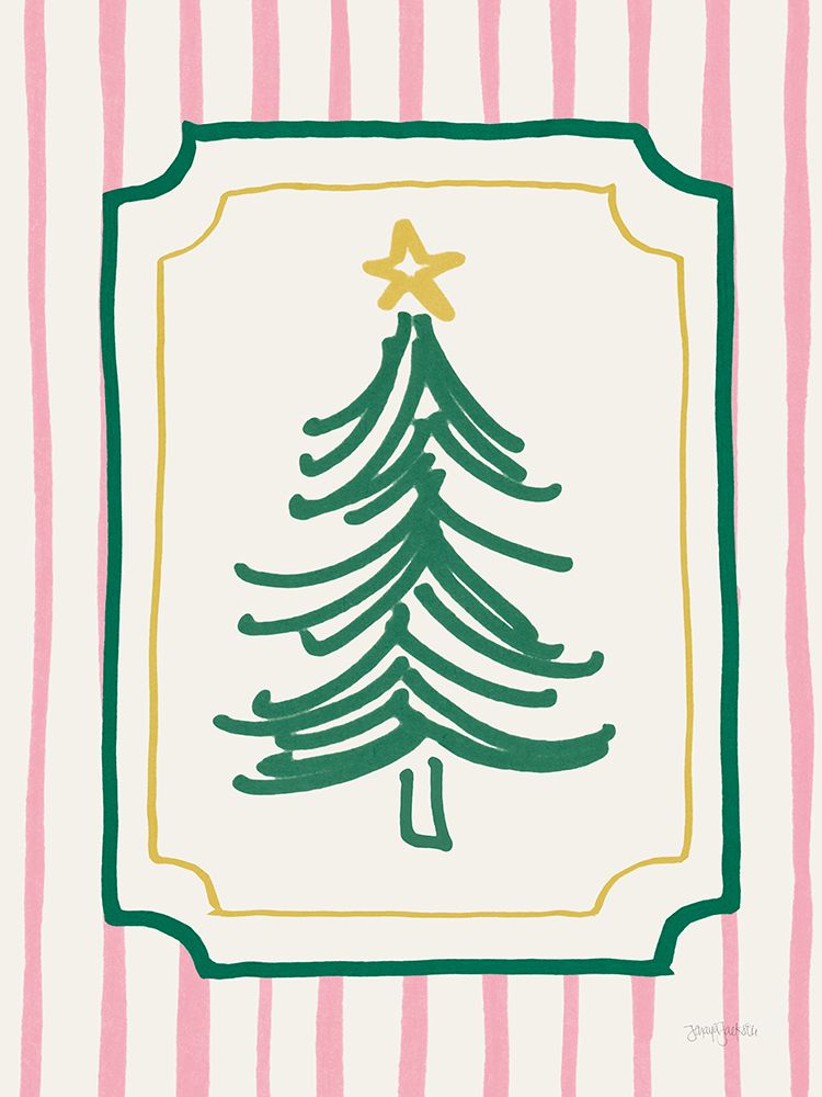 Christmas Doodle I art print by Jenaya Jackson for $57.95 CAD