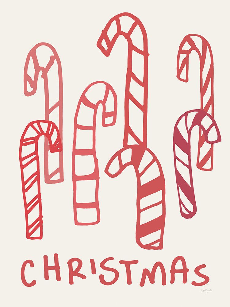 Christmas Doodle IX art print by Jenaya Jackson for $57.95 CAD