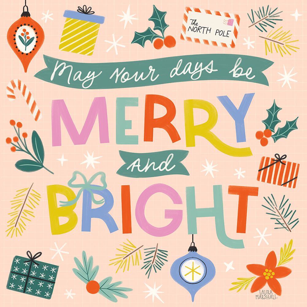Bright Tidings V art print by Laura Marshall for $57.95 CAD