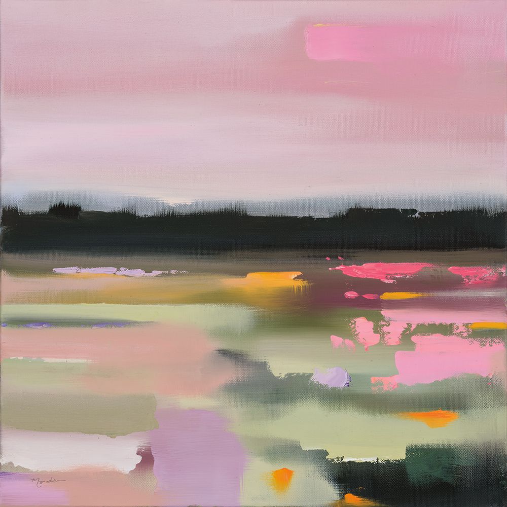 Magenta Meadows art print by Maggie Sackmann for $57.95 CAD