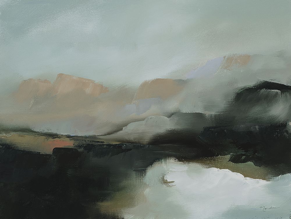 Mountains Edge art print by Maggie Sackmann for $57.95 CAD