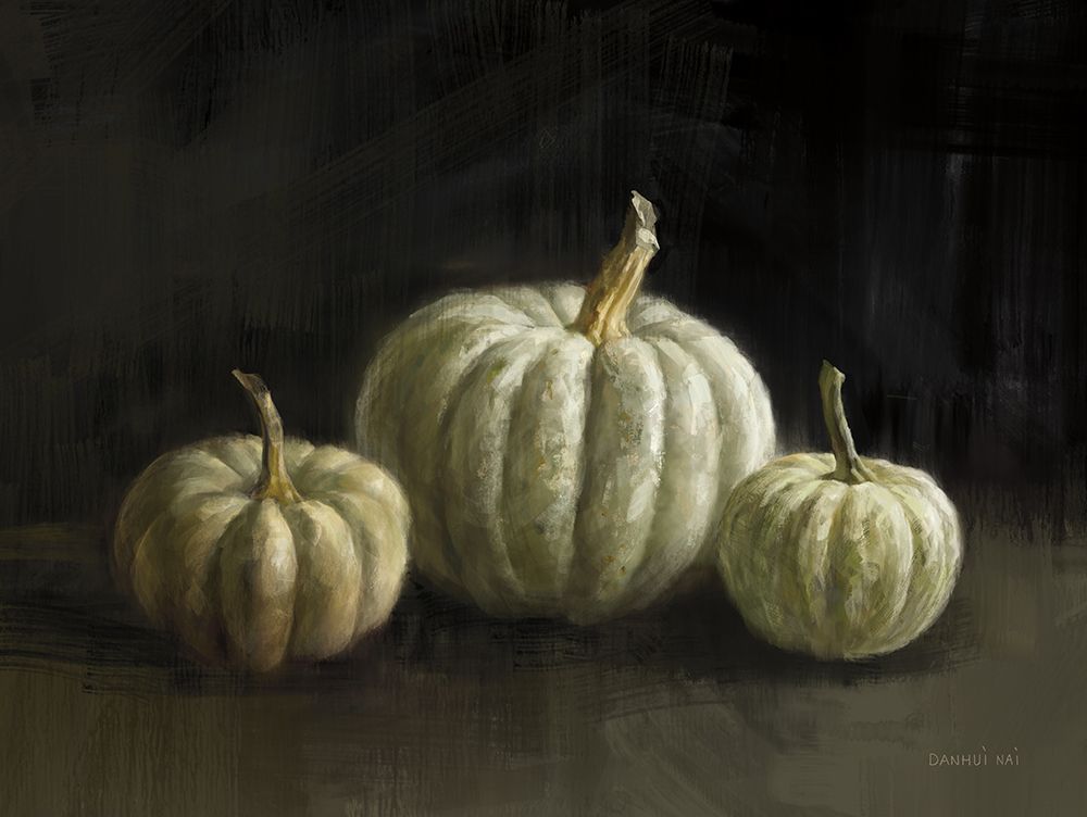 Three Pumpkins art print by Danhui Nai for $57.95 CAD