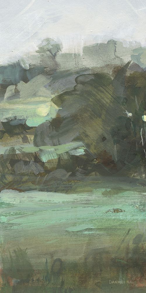 Gentle Day Neutral Triptych I art print by Danhui Nai for $57.95 CAD