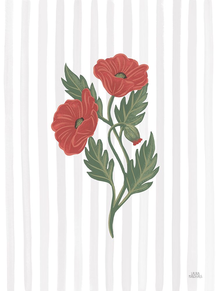 Winter Spirit Poppy art print by Laura Marshall for $57.95 CAD