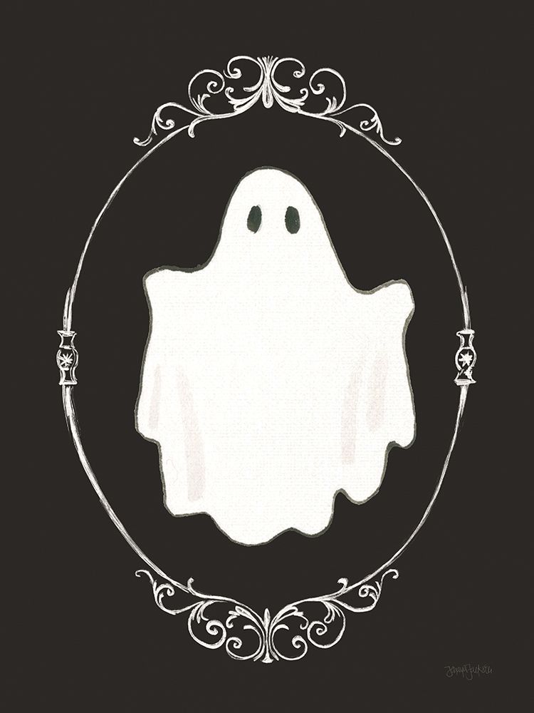 Spooky Season Ghost Frame I art print by Jenaya Jackson for $57.95 CAD