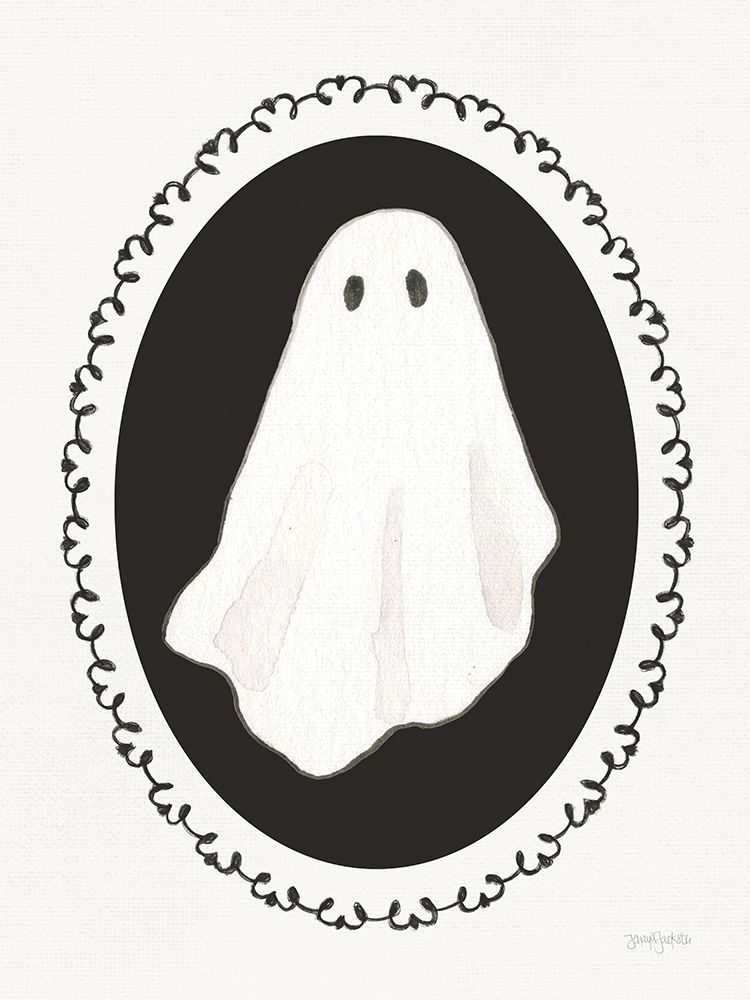 Spooky Season Ghost Frame II art print by Jenaya Jackson for $57.95 CAD