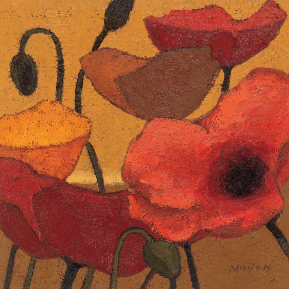 Poppy Curry II art print by Shirley Novak for $57.95 CAD