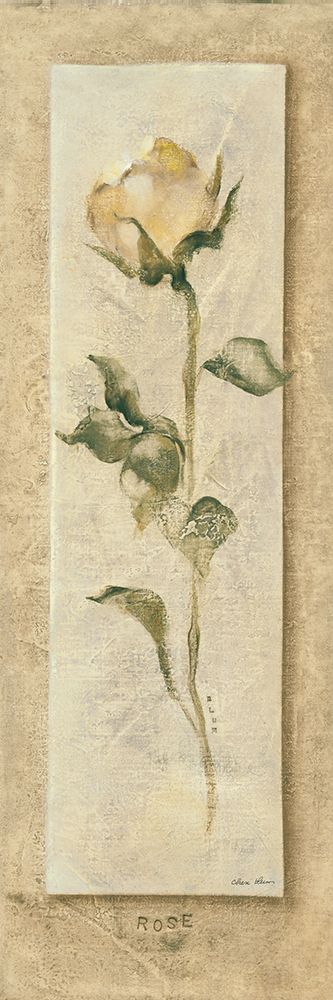 Rose Panel Yellow art print by Cheri Blum for $57.95 CAD