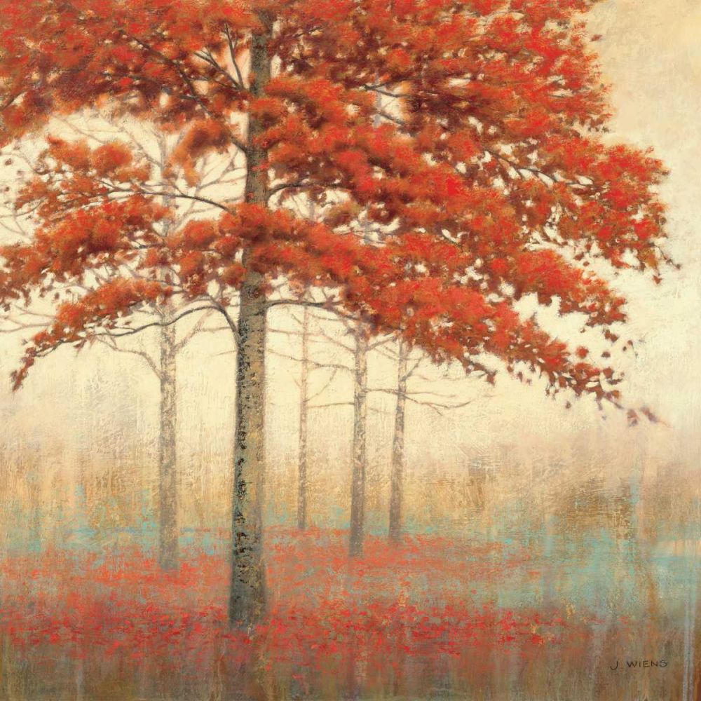 Autumn Trees II art print by James Wiens for $57.95 CAD