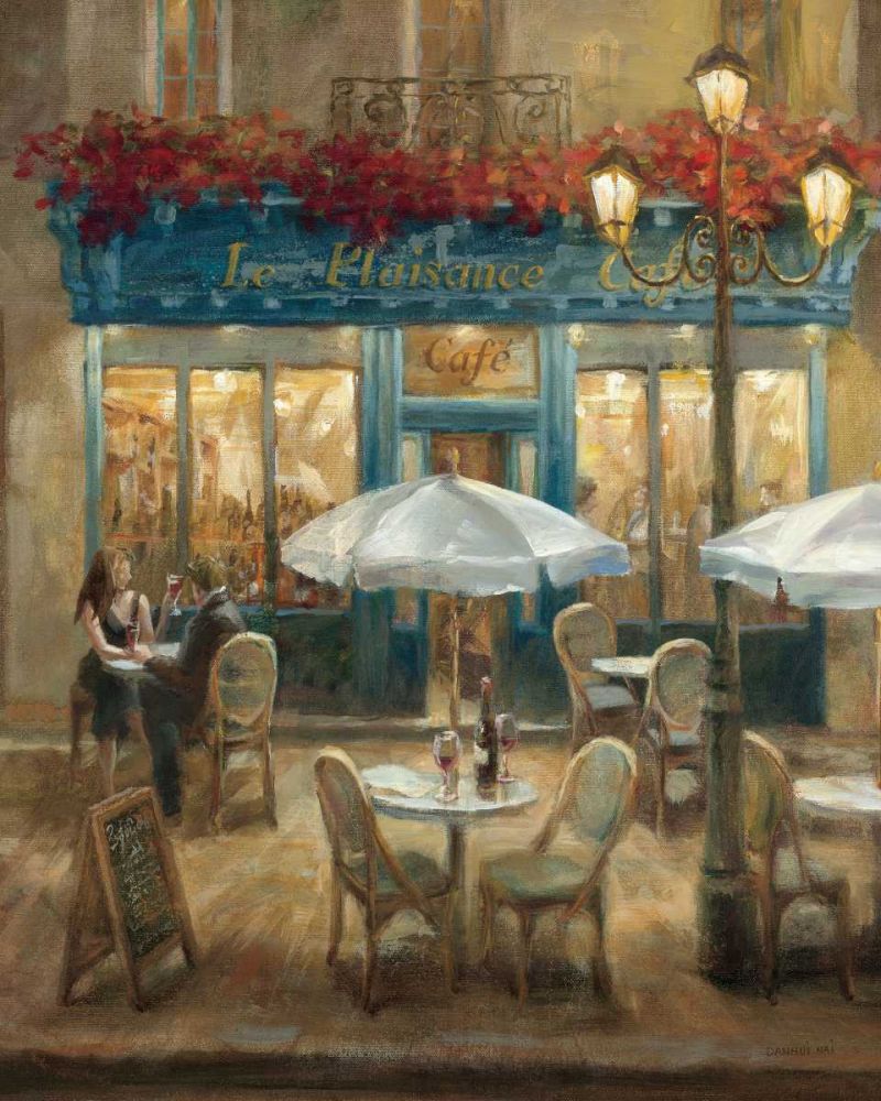 Paris Cafe I Crop art print by Danhui Nai for $57.95 CAD