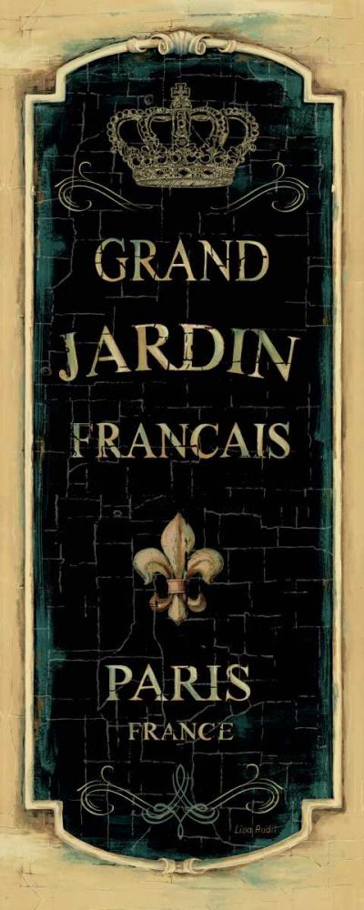 Garden View VIII - Grand Jardin art print by Lisa Audit for $57.95 CAD