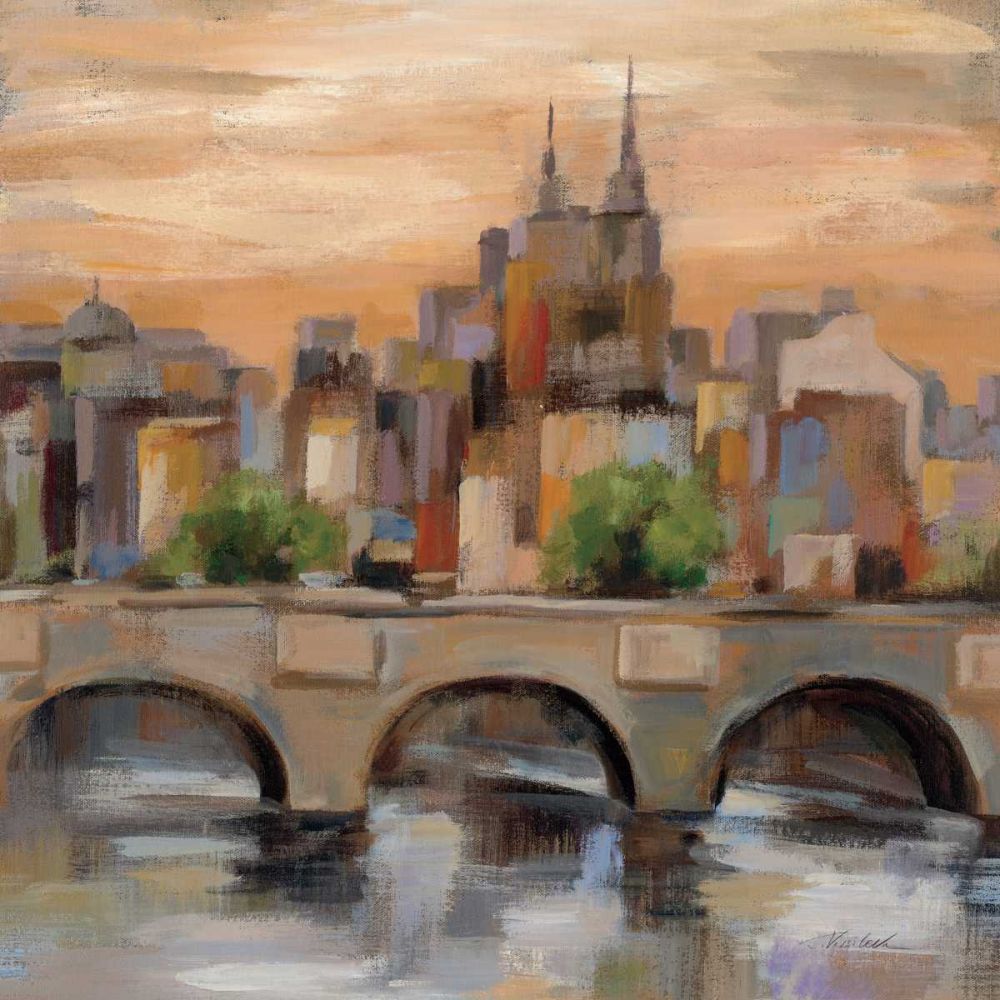 Sunset in Paris II art print by Silvia Vassileva for $57.95 CAD