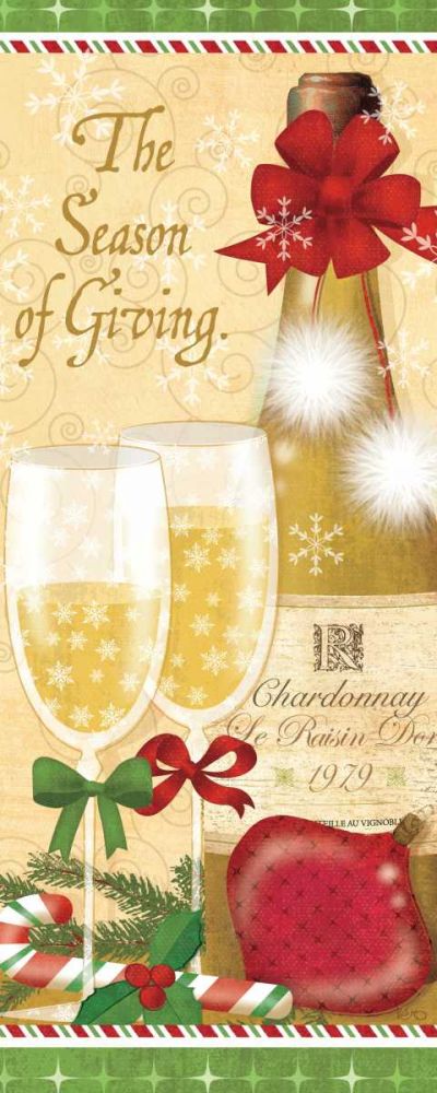 Holiday Cheers II art print by Veronique Charron for $57.95 CAD
