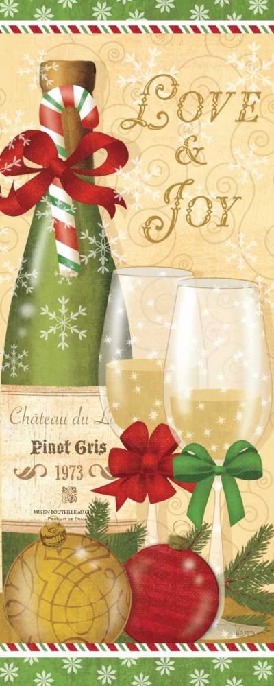 Holiday Cheers III art print by Veronique Charron for $57.95 CAD