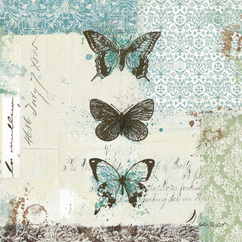 Bees n Butterflies No. 2 art print by Katie Pertiet for $57.95 CAD