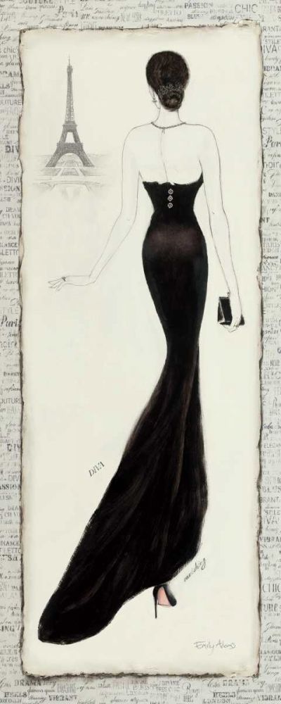Elegance Diva I art print by Emily Adams for $57.95 CAD