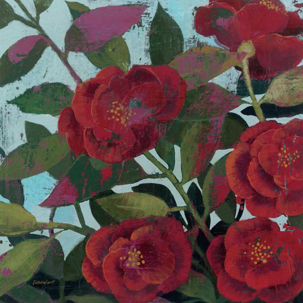 Abundant Roses I art print by Kathrine Lovell for $57.95 CAD