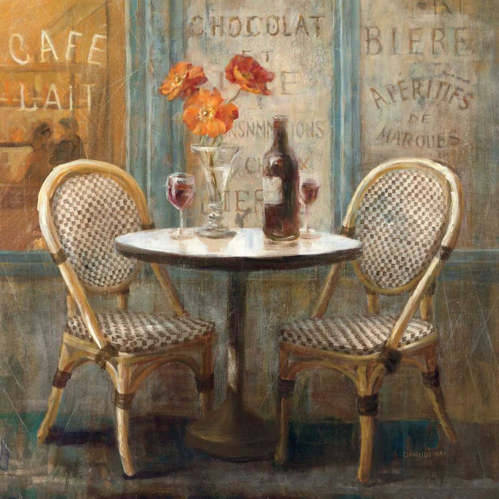 Meet Me at Le Cafe I art print by Danhui Nai for $57.95 CAD