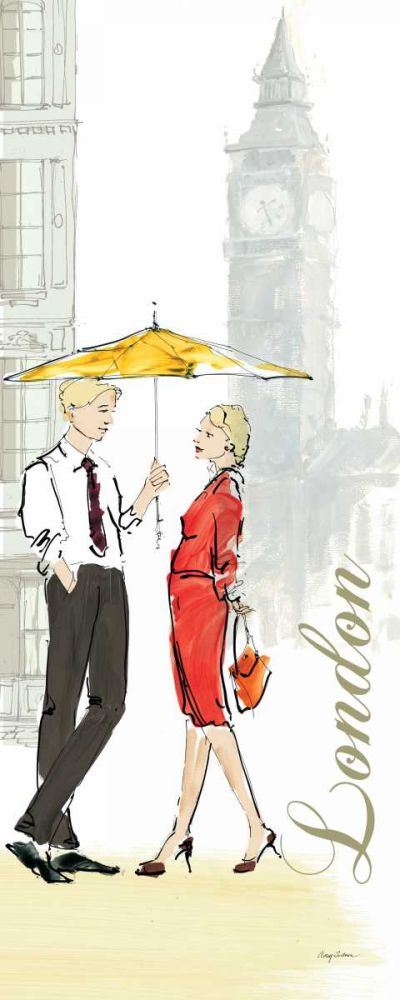 London Lovers art print by Avery Tillmon for $57.95 CAD