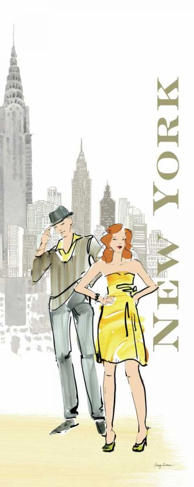 New York Lovers art print by Avery Tillmon for $57.95 CAD