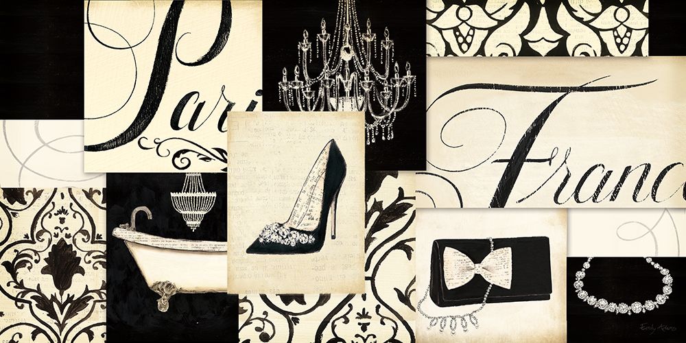 Emilys Boudoir Collage art print by Emily Adams for $57.95 CAD
