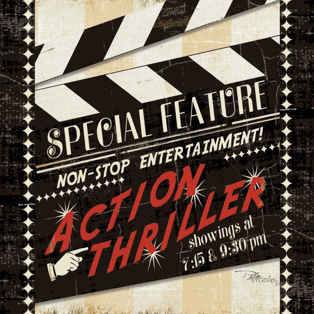 Action Thriller art print by Pela Studio for $57.95 CAD
