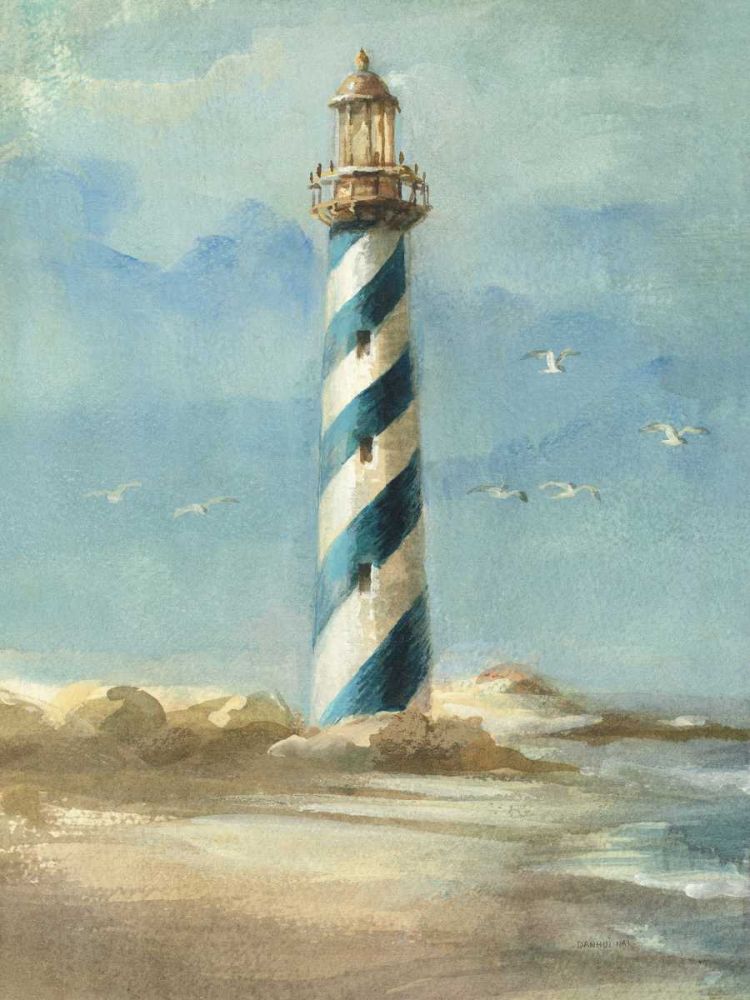 Lighthouse I art print by Danhui Nai for $57.95 CAD