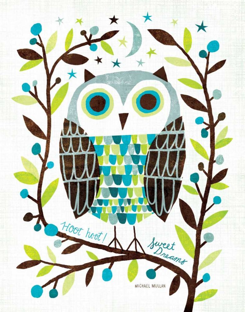 Night Owl I art print by Michael Mullan for $57.95 CAD