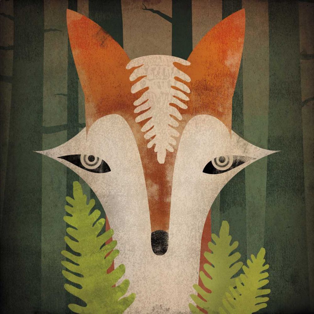 Fern Fox art print by Ryan Fowler for $57.95 CAD