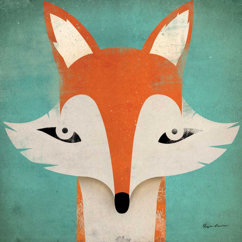 Fox art print by Ryan Fowler for $57.95 CAD