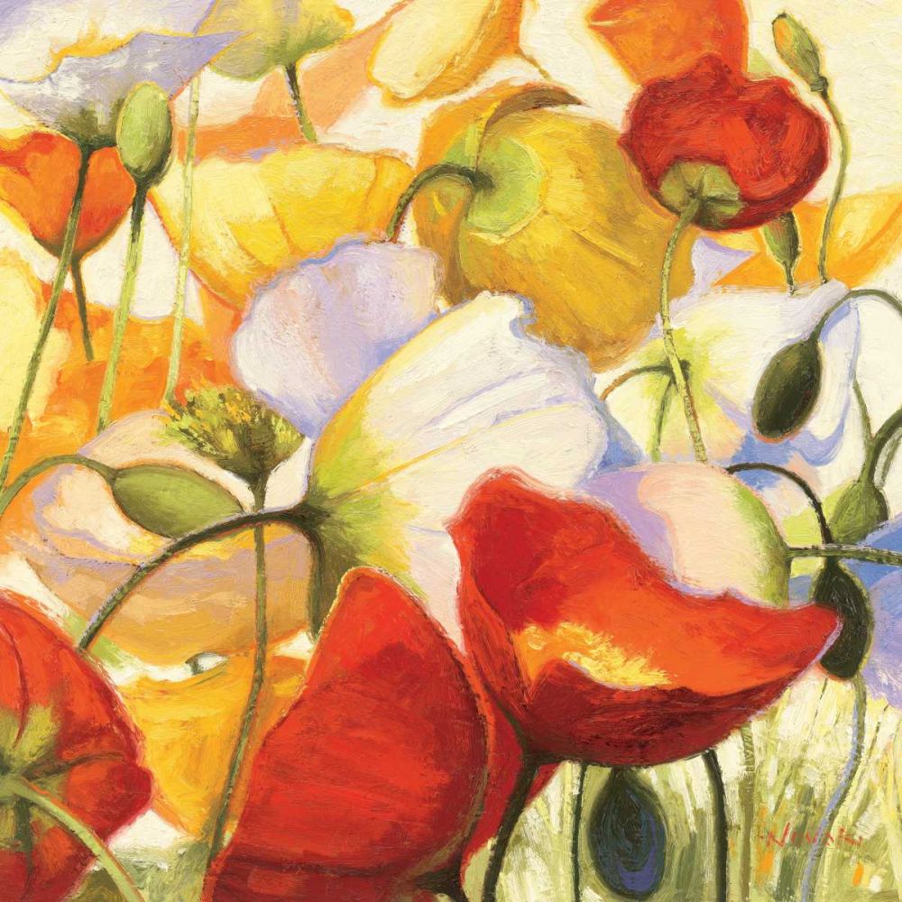 Poppies Up Close art print by Shirley Novak for $57.95 CAD
