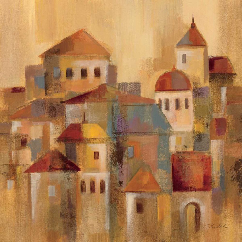 Old Town II art print by Silvia Vassileva for $57.95 CAD