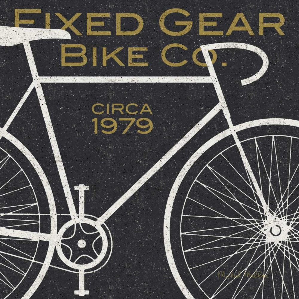 Fixed Gear Bike Co art print by Michael Mullan for $57.95 CAD