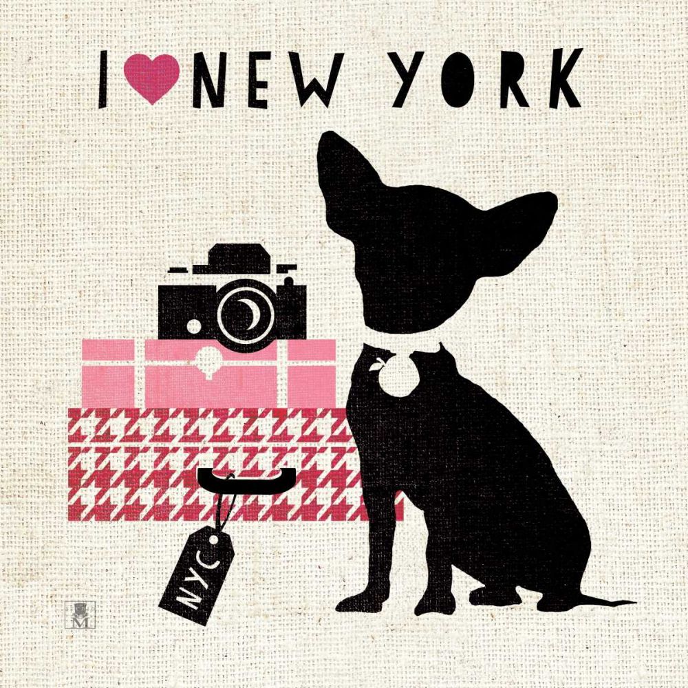 NY Pooch art print by Studio Mousseau for $57.95 CAD