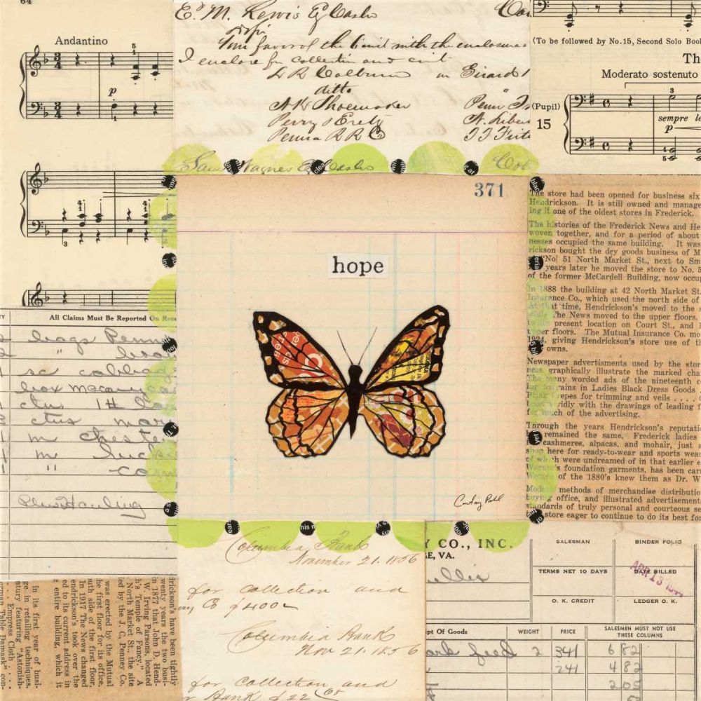 Hope Butterfly art print by Courtney Prahl for $57.95 CAD