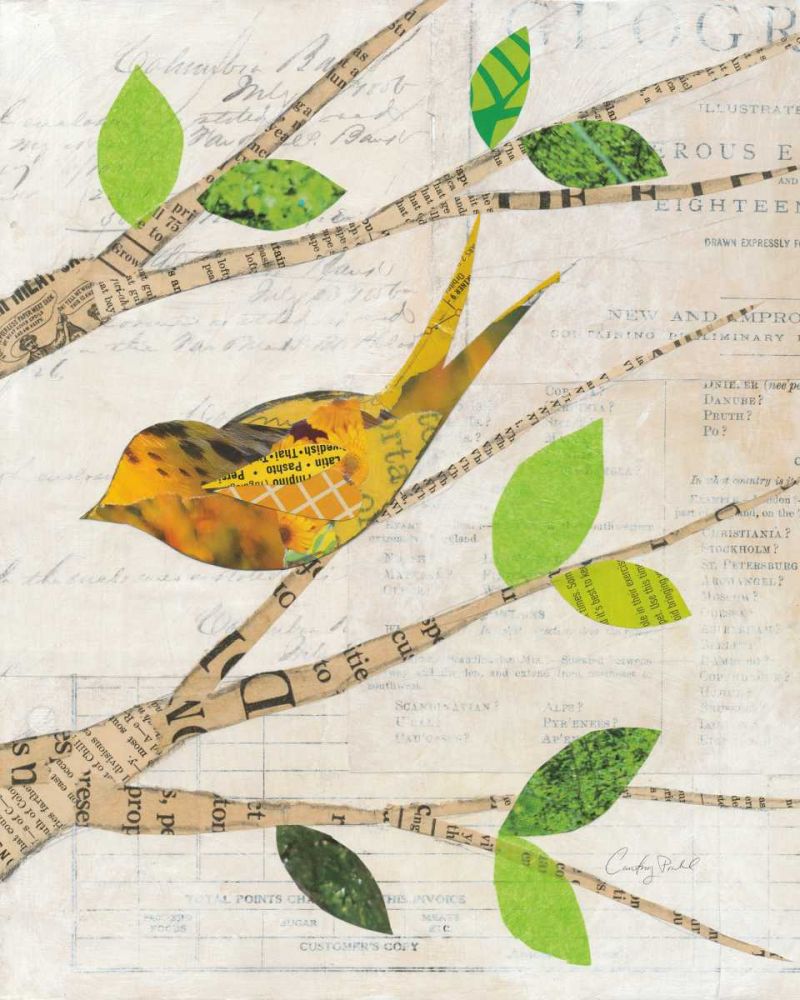 Birds in Spring II art print by Courtney Prahl for $57.95 CAD