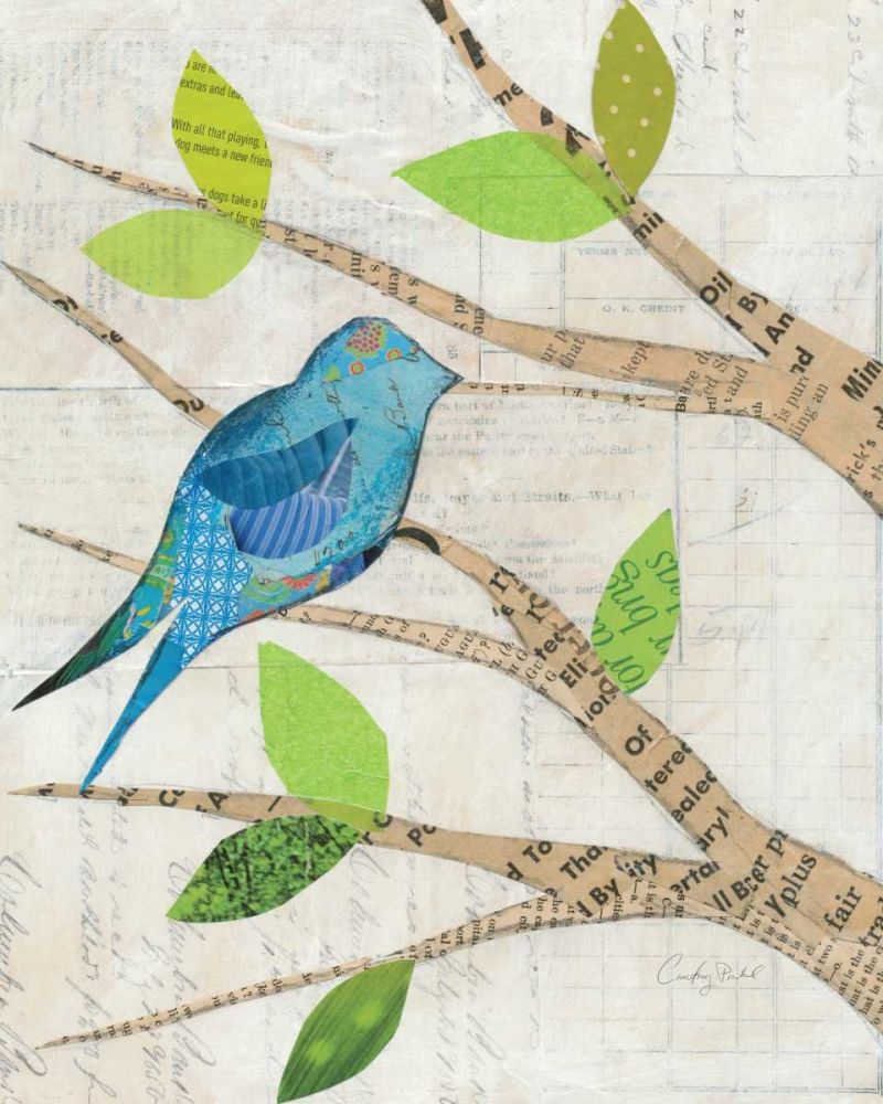 Birds in Spring I art print by Courtney Prahl for $57.95 CAD