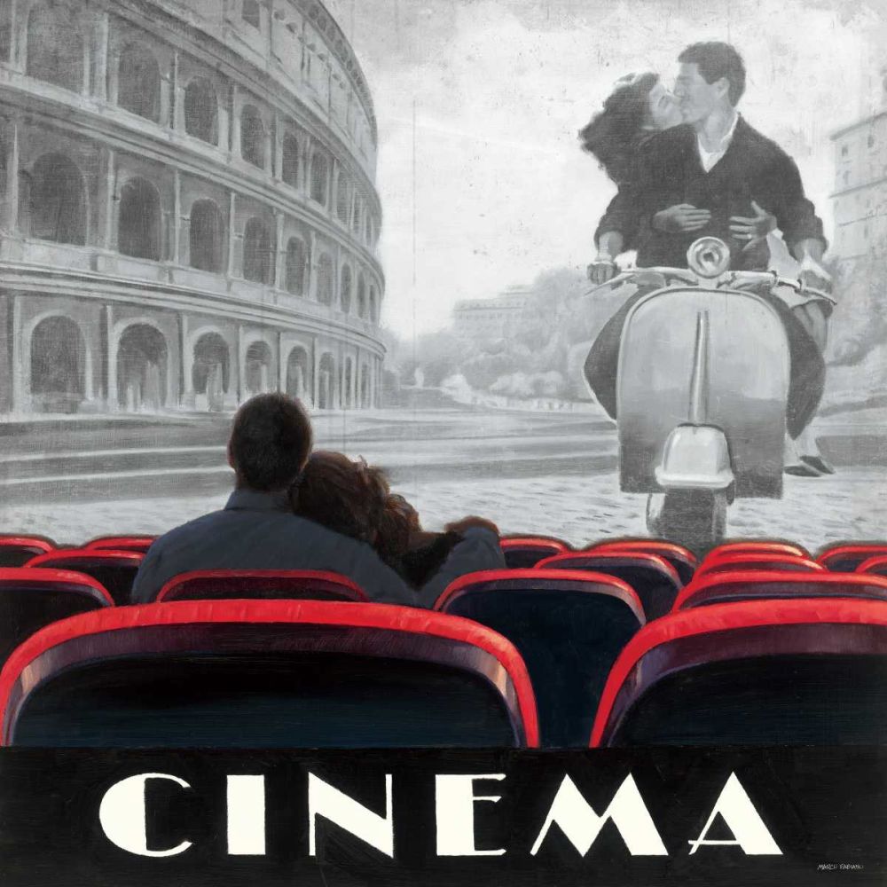 Cinema Roma art print by Marco Fabiano for $57.95 CAD