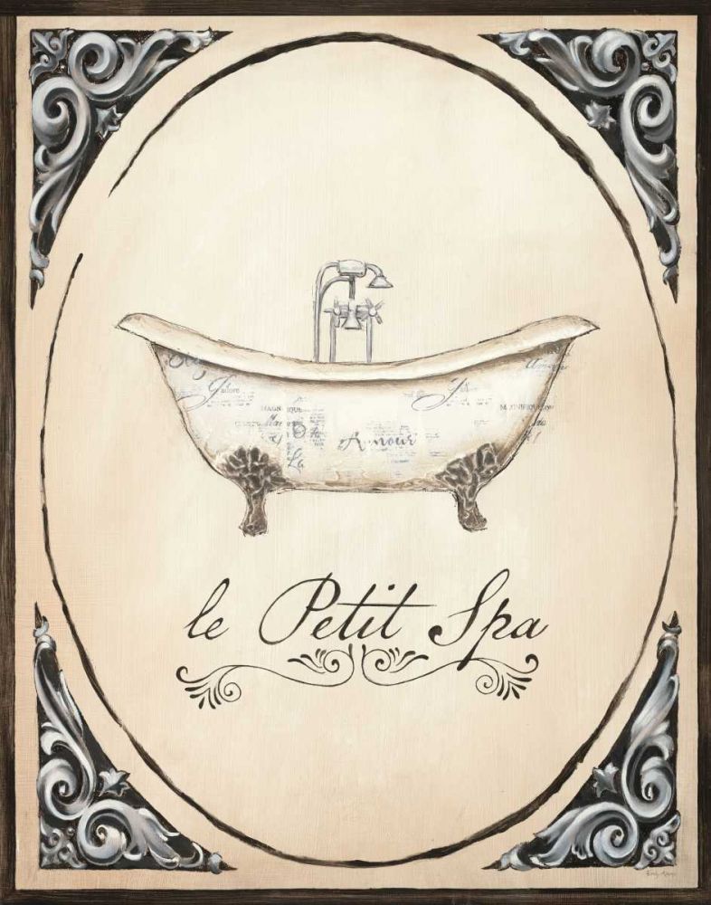 Le Petit Spa I art print by Emily Adams for $57.95 CAD