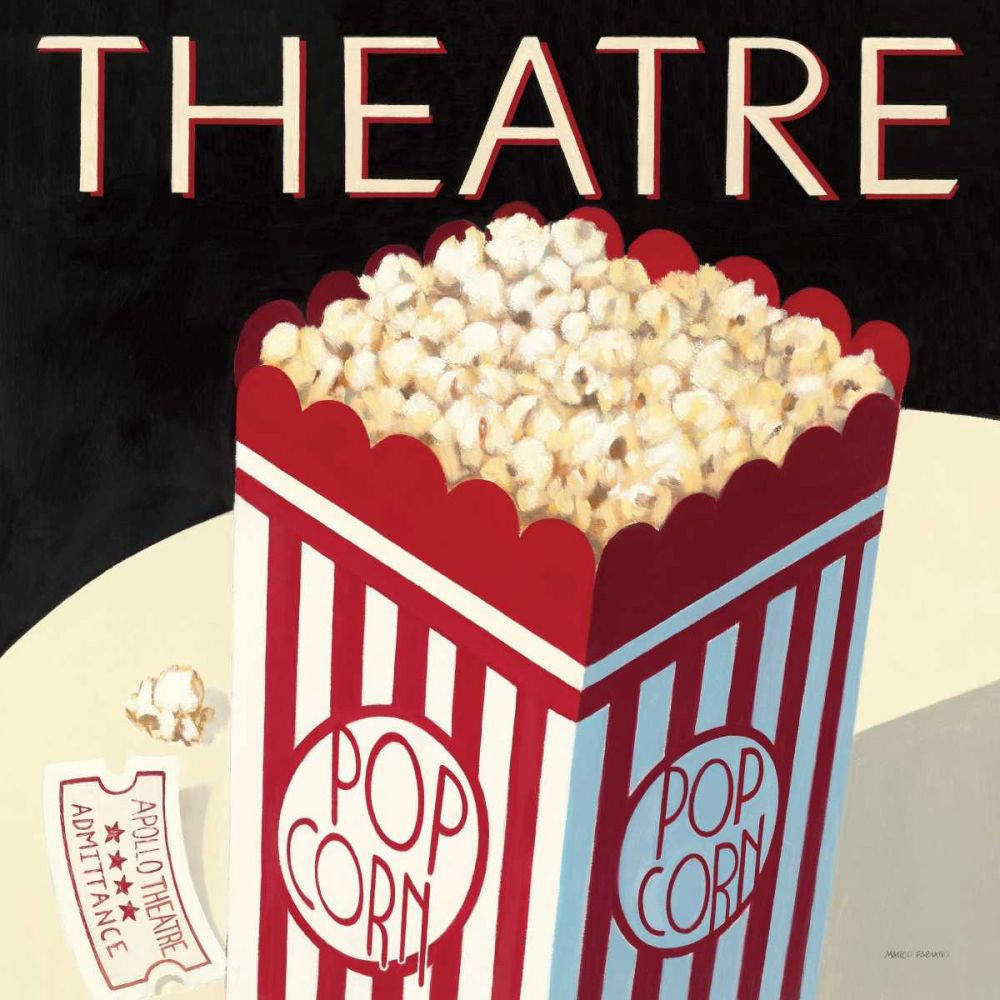 Theatre art print by Marco Fabiano for $57.95 CAD