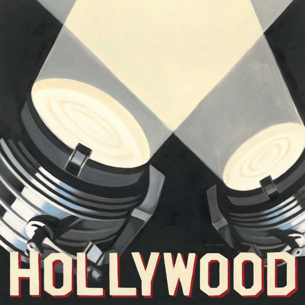 Hollywood art print by Marco Fabiano for $57.95 CAD