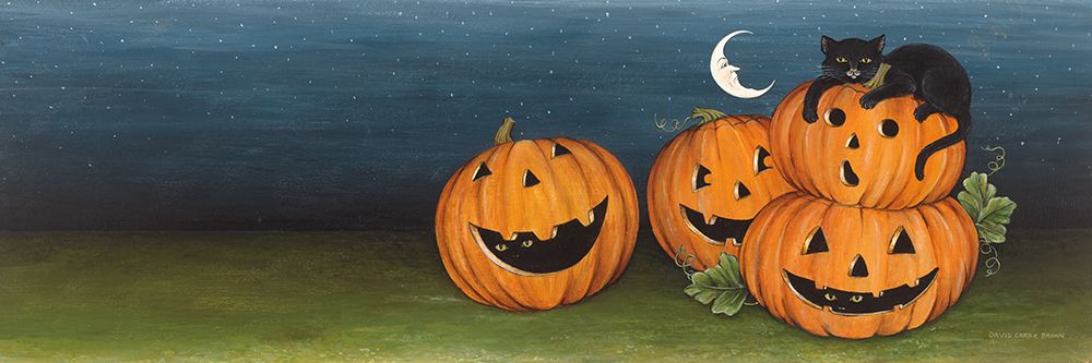 Pumpkin Patch art print by David Carter Brown for $57.95 CAD