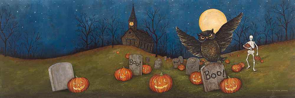 Boo art print by David Carter Brown for $57.95 CAD