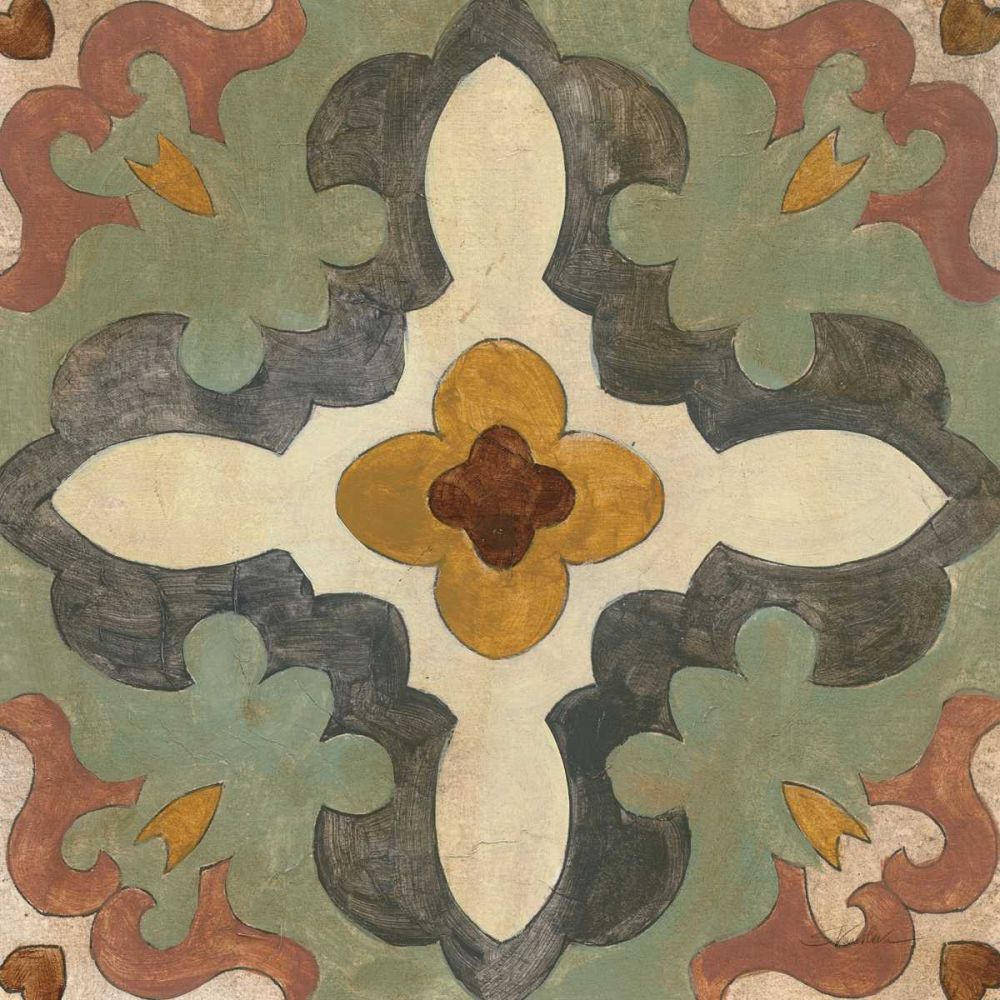 Andalucia Tiles B Color art print by Silvia Vassileva for $57.95 CAD