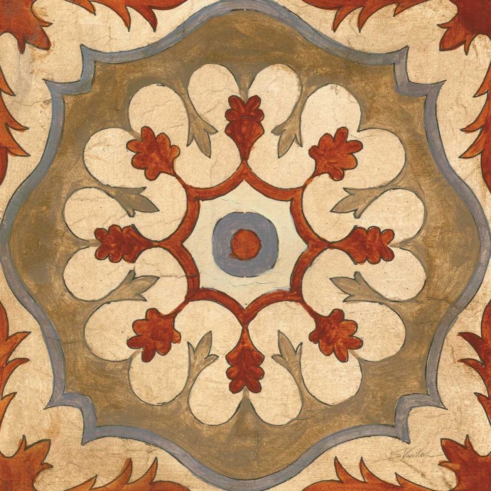 Andalucia Tiles C Color art print by Silvia Vassileva for $57.95 CAD