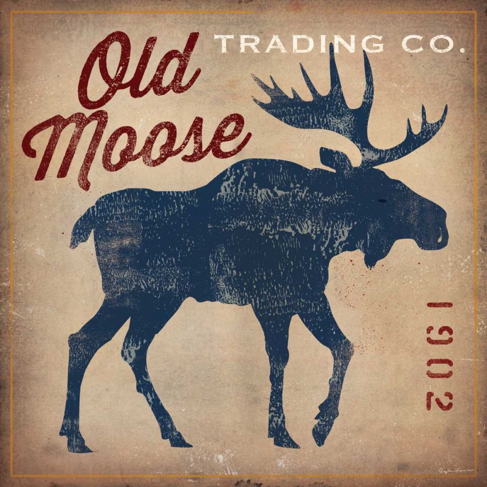 Old Moose Trading Co.Tan art print by Ryan Fowler for $57.95 CAD