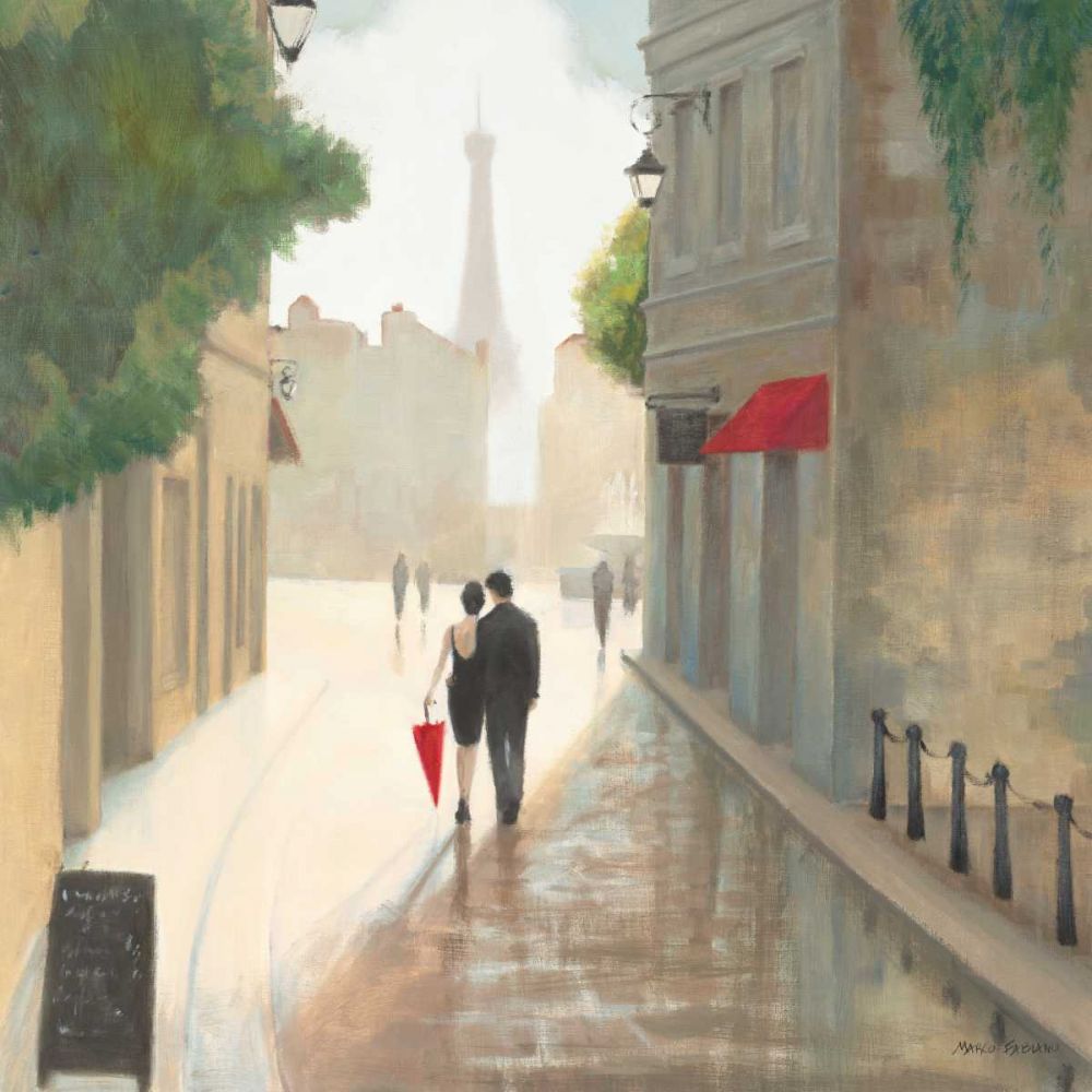 Paris Romance I art print by Marco Fabiano for $57.95 CAD